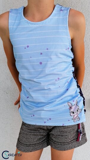 Sommertop SYLVIE Gr. 104 - 164 inkl. A0