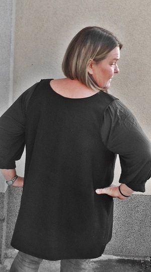 TOP / Tunika TYNA GR. 40-52 | BU 112-128 | FÜR Webware