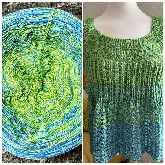 Ava - Tunika häkeln im RVO - in allen Damengrößen