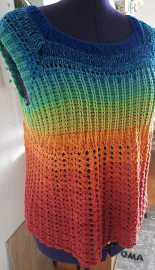 Ava - Tunika häkeln im RVO - in allen Damengrößen