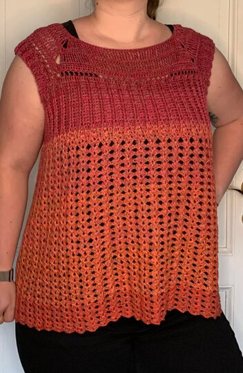 Ava - Tunika häkeln im RVO - in allen Damengrößen