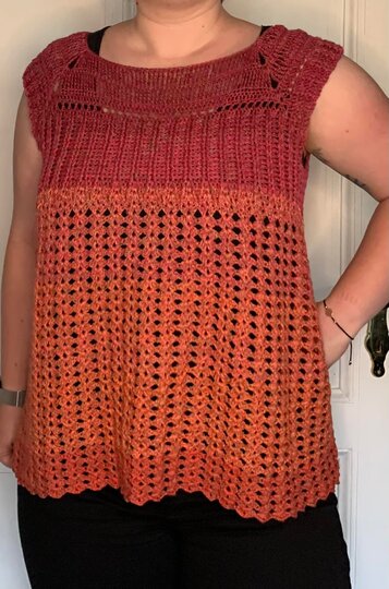 Ava - Tunika häkeln im RVO - in allen Damengrößen