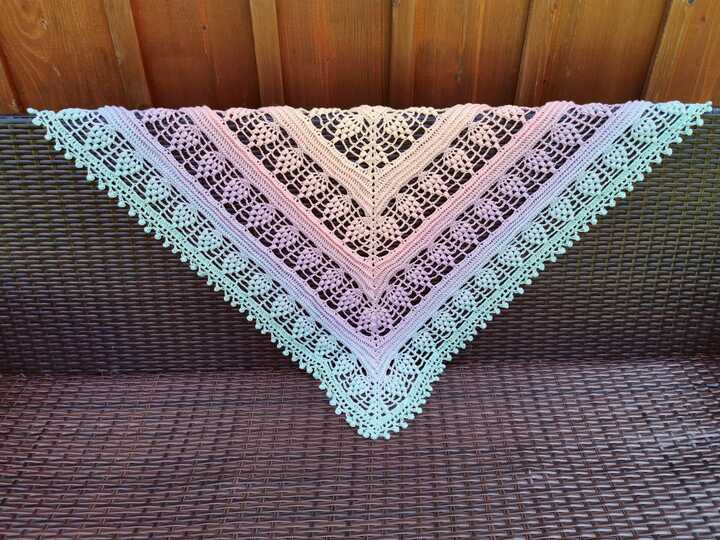 Häkelanleitung - Tuch "Lysonijara"