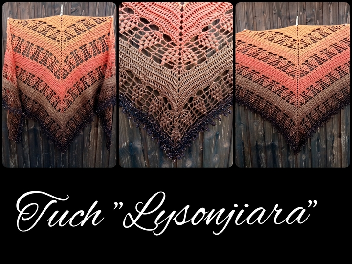Häkelanleitung - Tuch "Lysonijara"