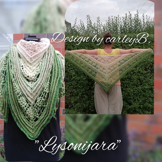 Häkelanleitung - Tuch "Lysonijara"