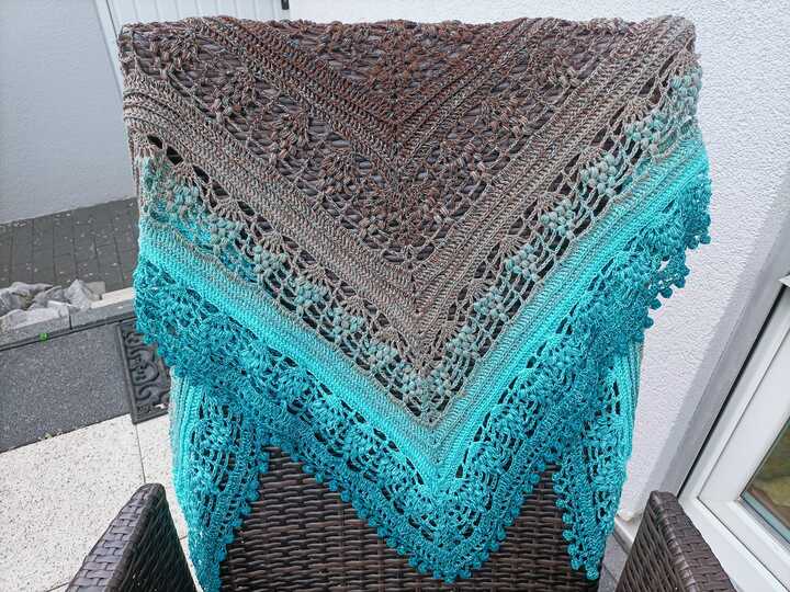 Häkelanleitung - Tuch "Lysonijara"