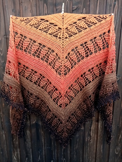 Häkelanleitung - Tuch "Lysonijara"