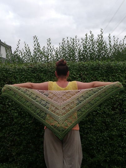 Häkelanleitung - Tuch "Lysonijara"