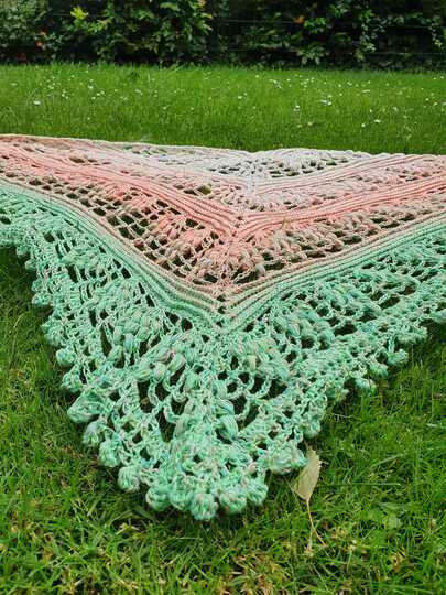 Häkelanleitung - Tuch "Lysonijara"