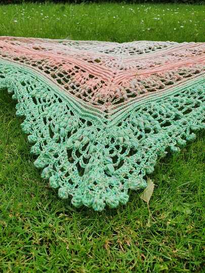 Häkelanleitung - Tuch "Lysonijara"