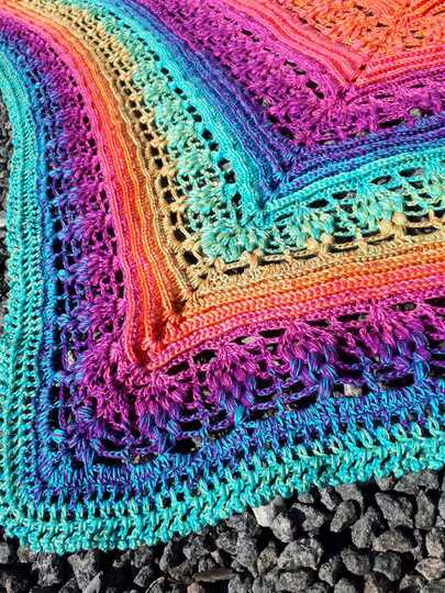 Häkelanleitung - Tuch "Lysonijara"