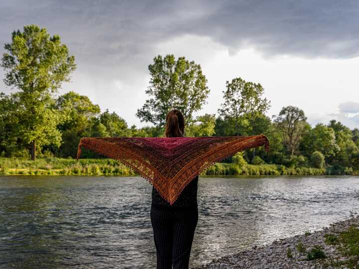 Häkelanleitung - Tuch "Lysonijara"