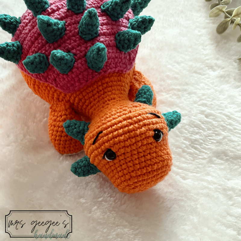 Häkelanleitung Dinosaurier - Ankylosaurus Kylo - Bild 3