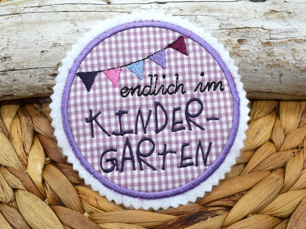 Stickdatei Kindergarten Kindergartenkind SET - Bild 9