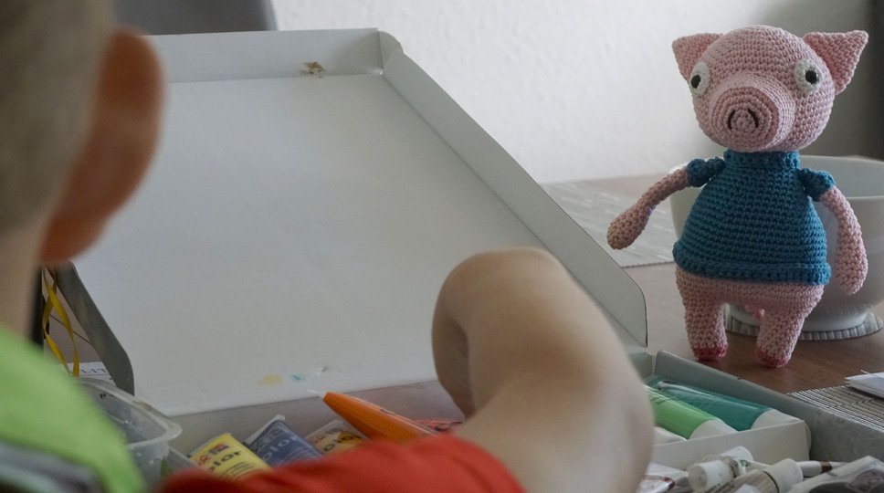 Häkelanleitung für das Schweinchen cool