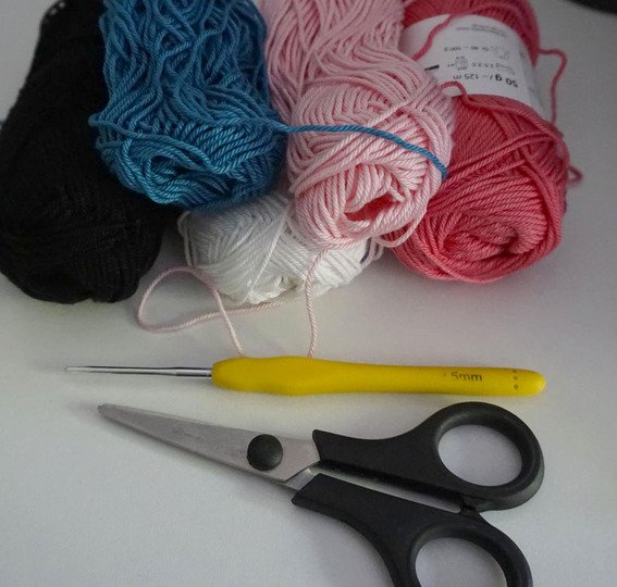 Häkelanleitung für das Schweinchen cool