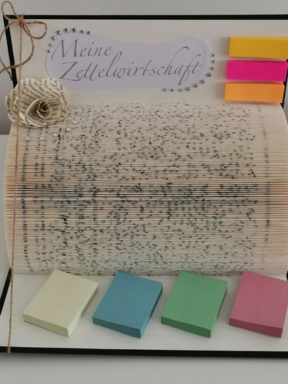 "Meine Zettelwirtschaft" eine Bastelanleitung