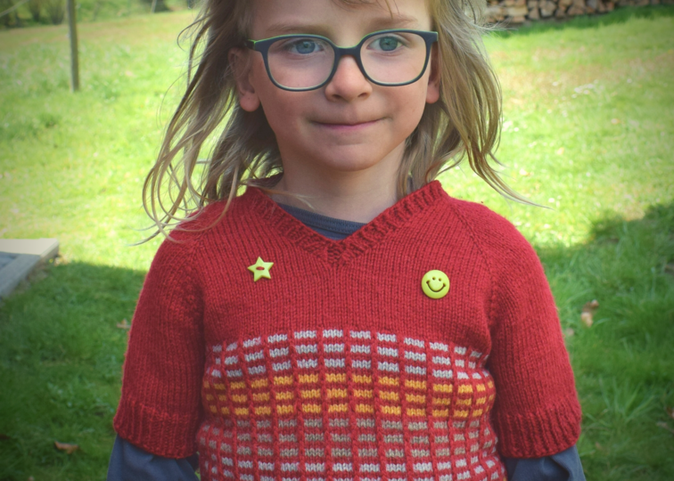 Strickanleitung deutsch: Pullover für Kinder, 1,5- 9 Jahre, 5 Größen