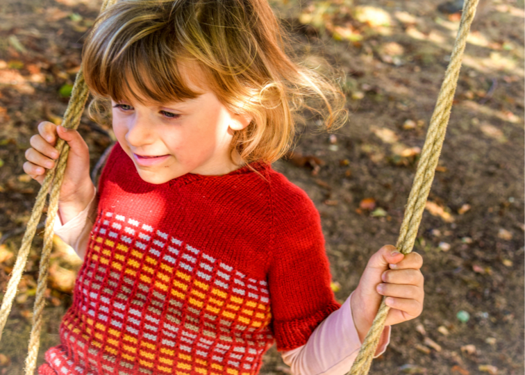 Strickanleitung deutsch: Pullover für Kinder, 1,5- 9 Jahre, 5 Größen