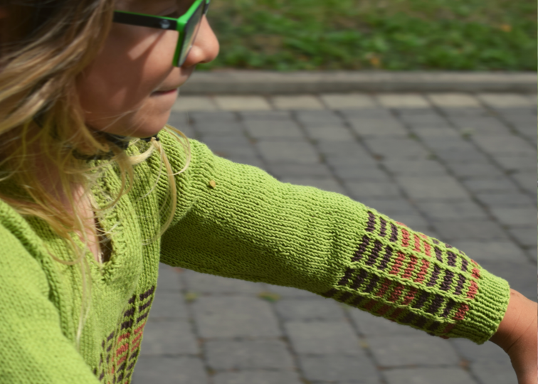 Strickanleitung deutsch: Pullover für Kinder, 1,5- 9 Jahre, 5 Größen