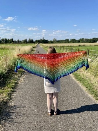 Pattern shawl "Summerlightly"