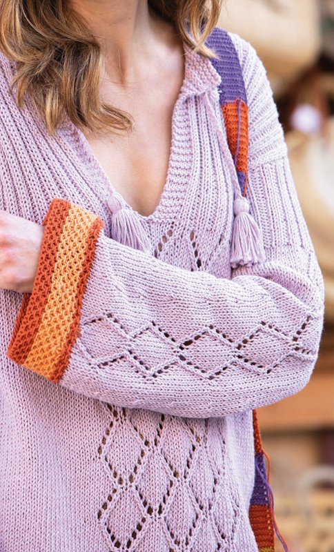 Strickanleitung Luftiger Sommerpullover - Bild 3