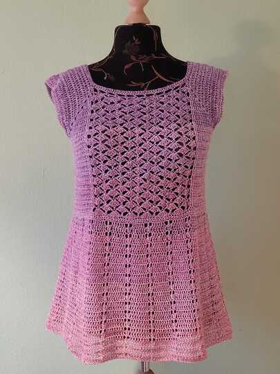 Syren - Shirt/Tunika/Kleid häkeln in allen Damengrößen