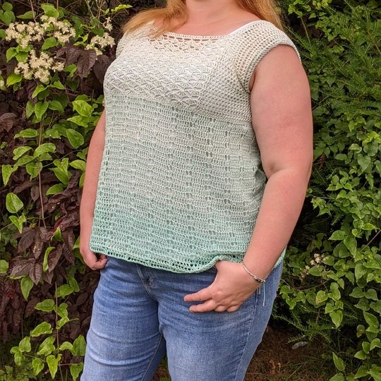 Syren - Shirt/Tunika/Kleid häkeln in allen Damengrößen