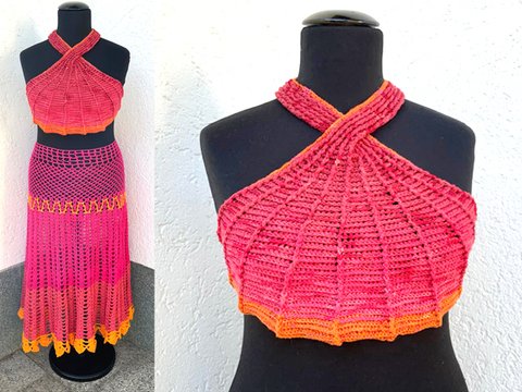 Oberteilchen / Bustier/ Top "JASMINA"