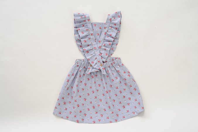 Pinafore dress/dungaree pattern with vintage style „Livia“