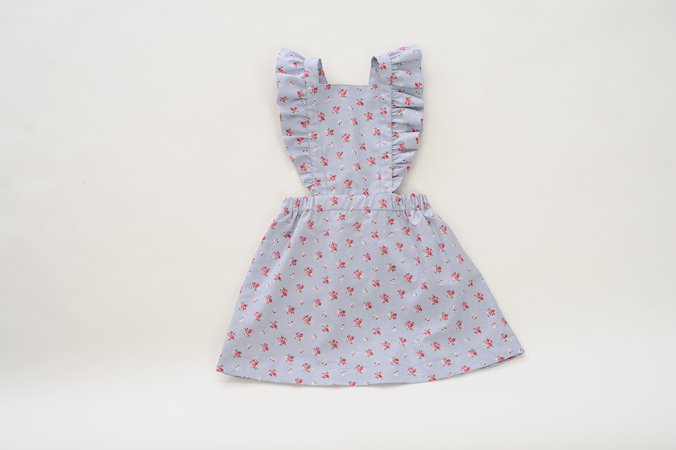 Pinafore dress / dungaree pattern with vintage style LIVIA