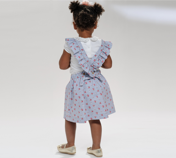 sewing pattern pinafore dress LIVIA photo tutorial 6m/9m–6y/7y