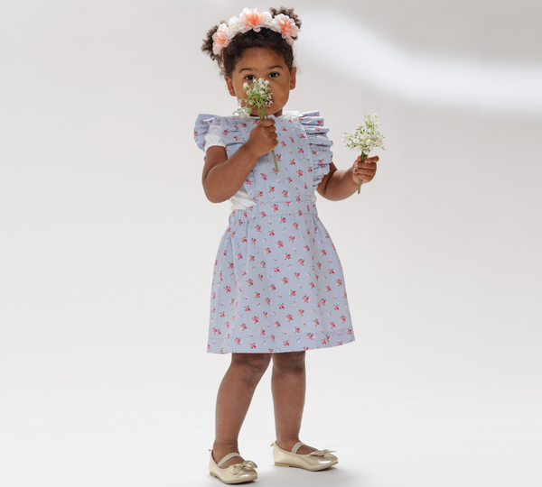 sewing pattern pinafore dress LIVIA photo tutorial 6m/9m–6y/7y