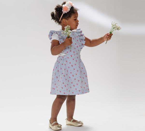 sewing pattern pinafore dress LIVIA photo tutorial 6m/9m–6y/7y