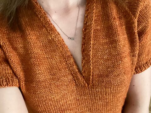 Tee "One Week Tee" Knitting Pattern