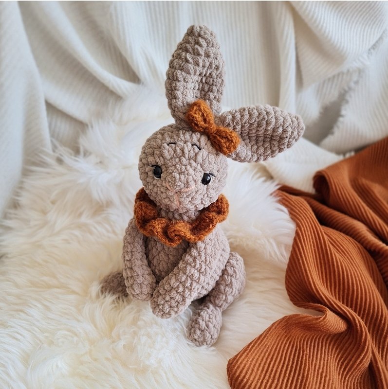 Hase Polly - PDF Anleitung - Häkelanleitung deutsch Amigurumi
