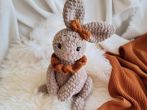 Hase Polly - PDF Anleitung - Häkelanleitung deutsch Amigurumi