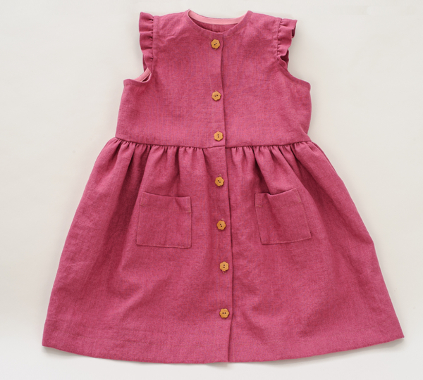 Girls Dress MIMI 2-in-1 PDF Sewing Pattern 6m–7y