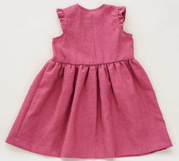 MIMI – Schnittmuster Mädchenkleid mit Rüschen PDF (Gr. 68–122)