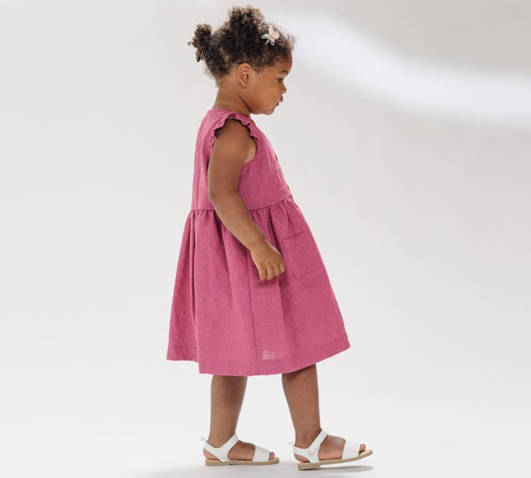 Schnittmuster Mädchenkleid MIMI – 2-in-1 Nähanleitung Gr. 68/74–116/122