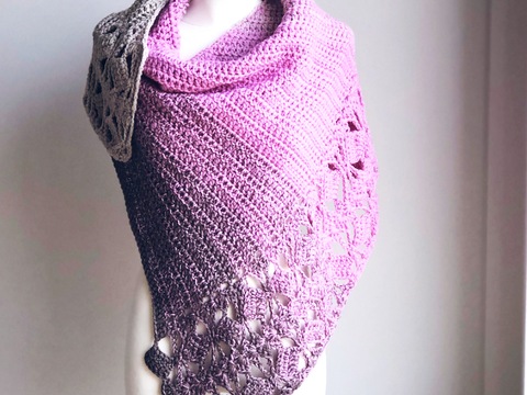 Crochet Pattern - Cerinu Shawl