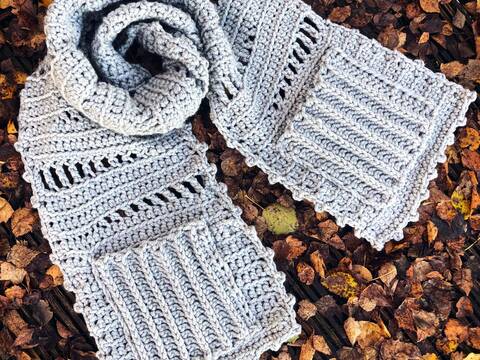 Crochet Pattern - Lynette Scarf