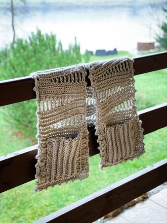 Crochet Pattern - Lynette Scarf