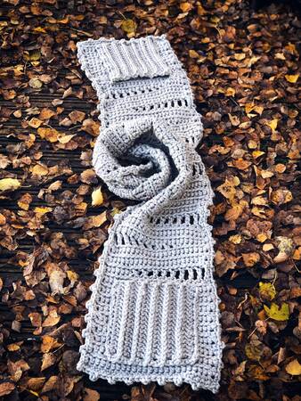 Crochet Pattern - Lynette Scarf