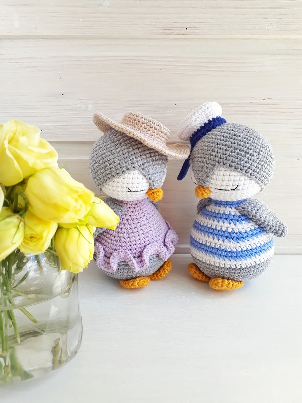 Amigurumi Penguin couple Crochet pattern - Image 2