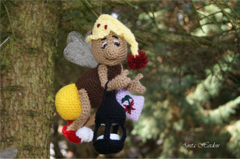 Glühwürmchen Moppel Schlafmütze