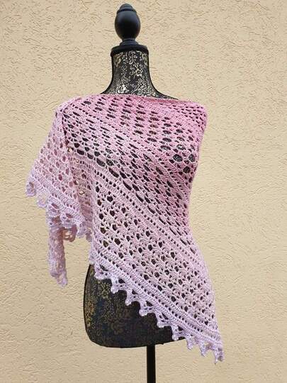 Häkelanleitung Sommertuch Beachtime