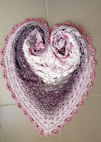 Häkelanleitung Sommertuch Beachtime