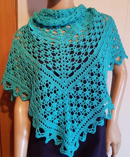 Häkelanleitung Sommertuch Beachtime