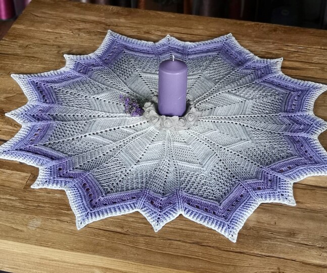 Häkelanleitung Stern Malaika